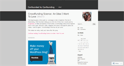 Desktop Screenshot of confounding.net