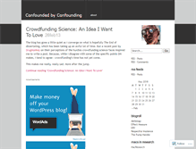 Tablet Screenshot of confounding.net